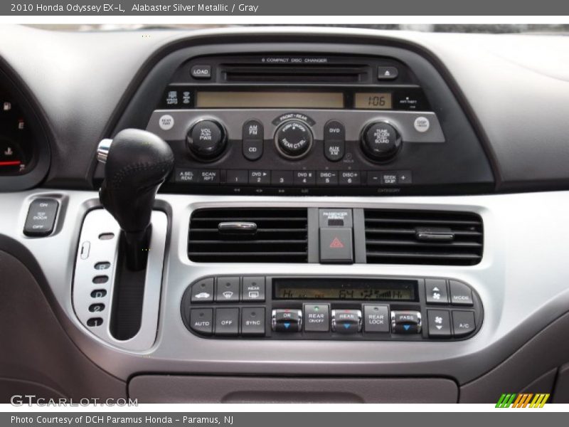 Alabaster Silver Metallic / Gray 2010 Honda Odyssey EX-L