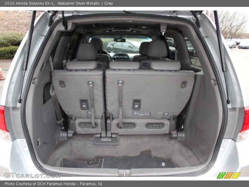 Alabaster Silver Metallic / Gray 2010 Honda Odyssey EX-L