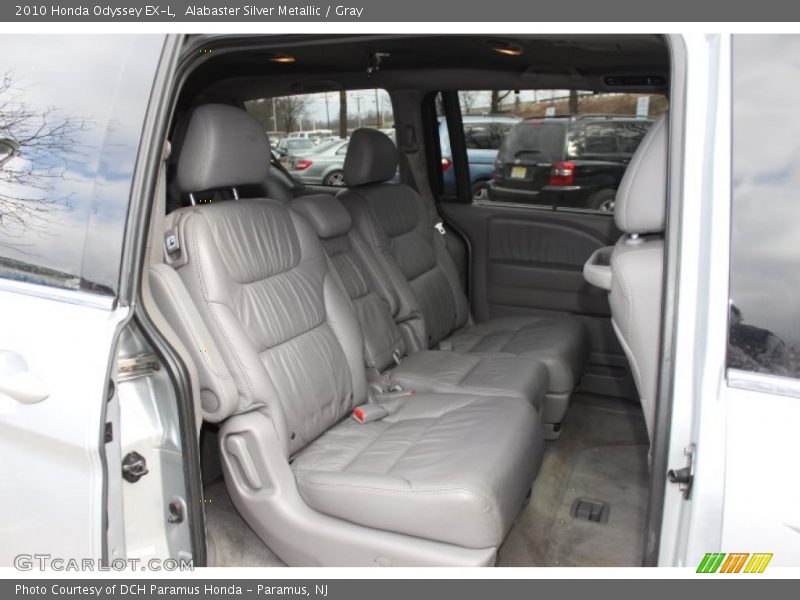 Alabaster Silver Metallic / Gray 2010 Honda Odyssey EX-L
