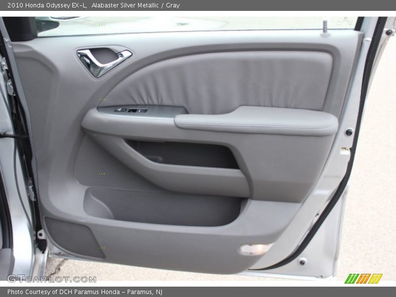 Alabaster Silver Metallic / Gray 2010 Honda Odyssey EX-L