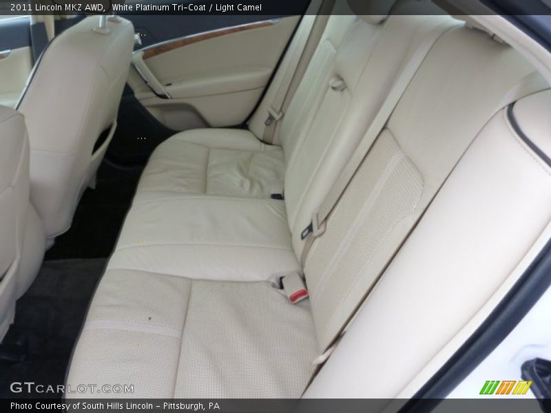 Rear Seat of 2011 MKZ AWD