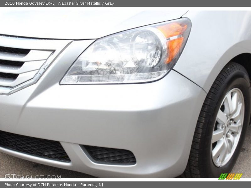 Alabaster Silver Metallic / Gray 2010 Honda Odyssey EX-L