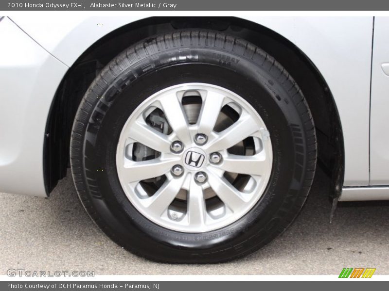 Alabaster Silver Metallic / Gray 2010 Honda Odyssey EX-L