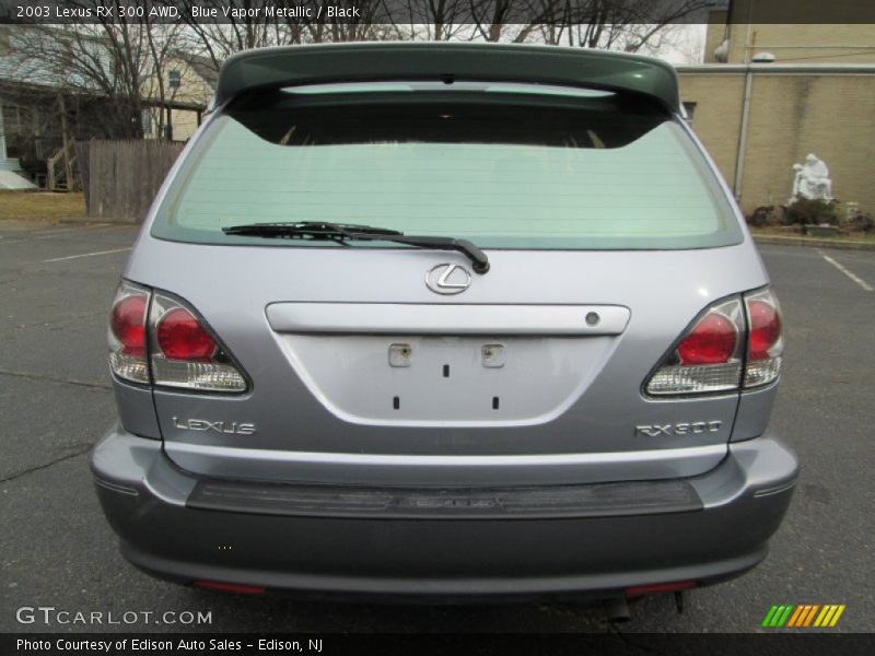 Blue Vapor Metallic / Black 2003 Lexus RX 300 AWD