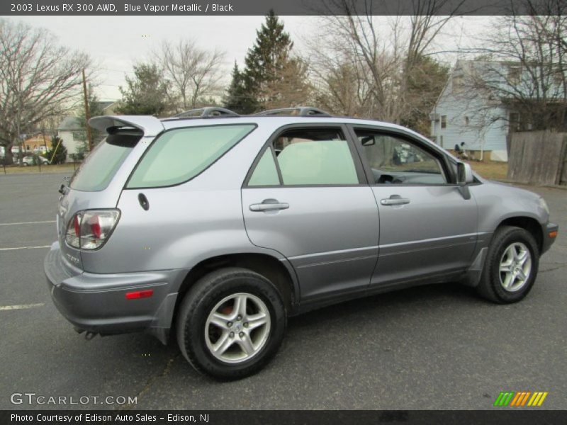 Blue Vapor Metallic / Black 2003 Lexus RX 300 AWD