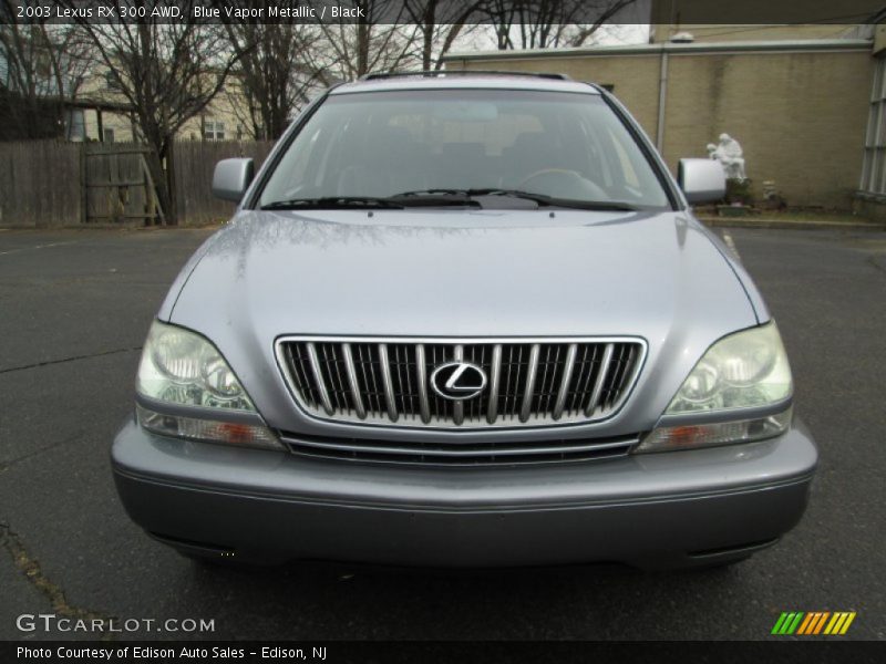 Blue Vapor Metallic / Black 2003 Lexus RX 300 AWD