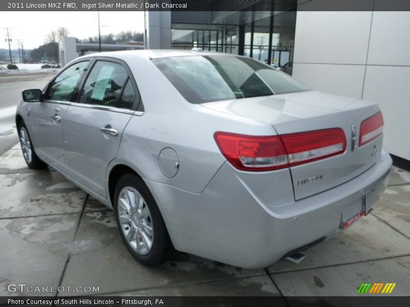 Ingot Silver Metallic / Dark Charcoal 2011 Lincoln MKZ FWD