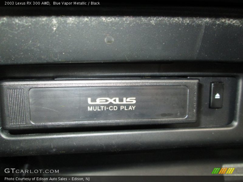 Blue Vapor Metallic / Black 2003 Lexus RX 300 AWD