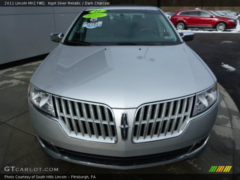 Ingot Silver Metallic / Dark Charcoal 2011 Lincoln MKZ FWD