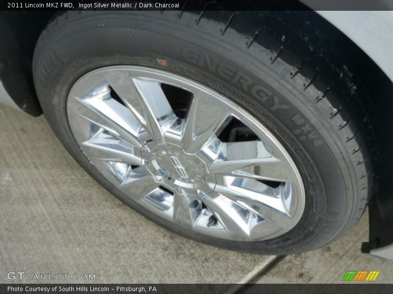 Ingot Silver Metallic / Dark Charcoal 2011 Lincoln MKZ FWD