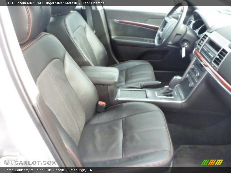 Ingot Silver Metallic / Dark Charcoal 2011 Lincoln MKZ FWD