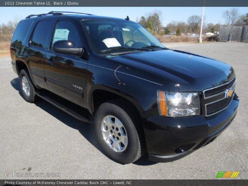 Black / Ebony 2013 Chevrolet Tahoe LS