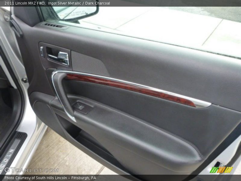 Ingot Silver Metallic / Dark Charcoal 2011 Lincoln MKZ FWD