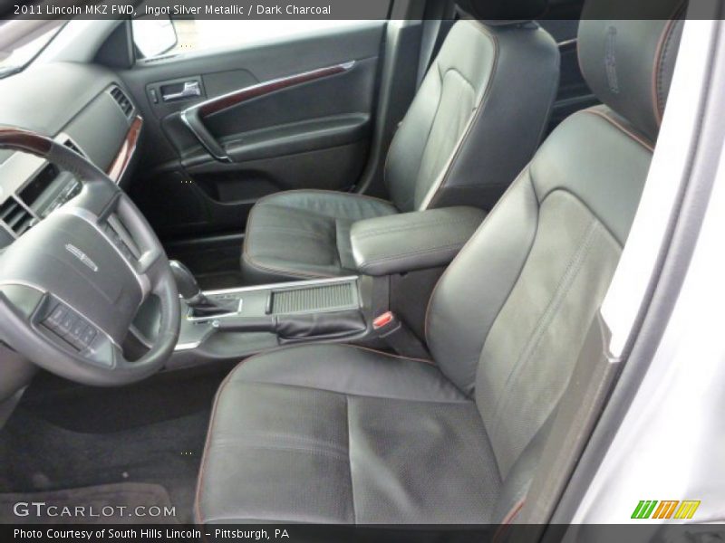 Ingot Silver Metallic / Dark Charcoal 2011 Lincoln MKZ FWD