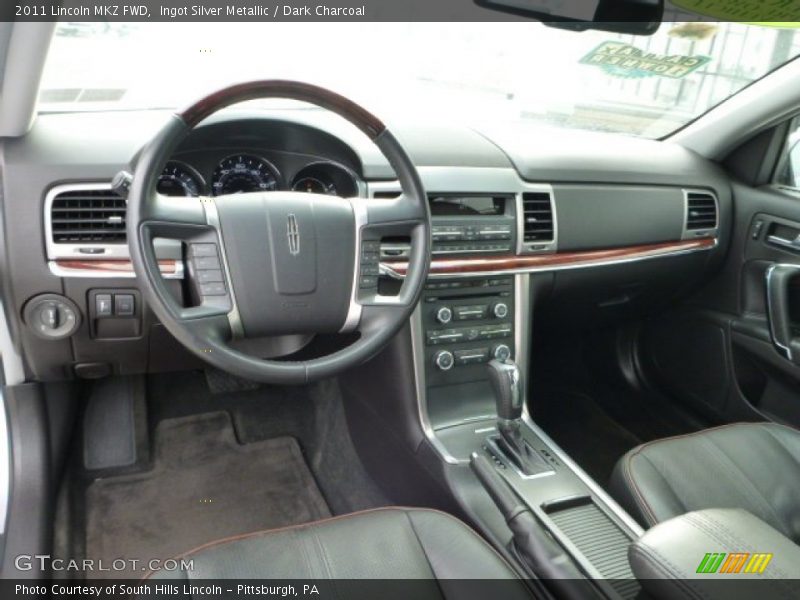Ingot Silver Metallic / Dark Charcoal 2011 Lincoln MKZ FWD