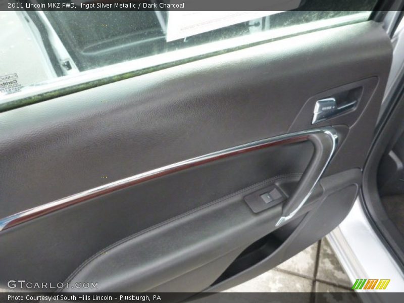 Ingot Silver Metallic / Dark Charcoal 2011 Lincoln MKZ FWD