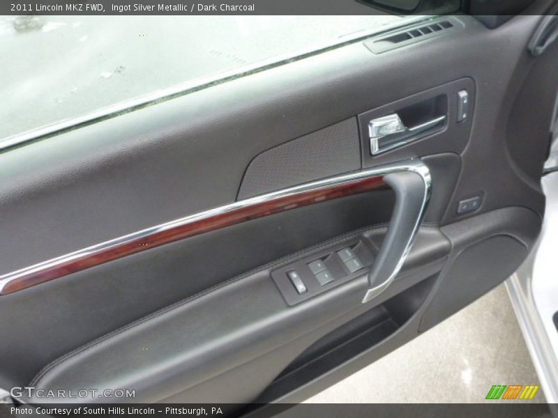Ingot Silver Metallic / Dark Charcoal 2011 Lincoln MKZ FWD