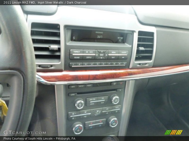 Ingot Silver Metallic / Dark Charcoal 2011 Lincoln MKZ FWD