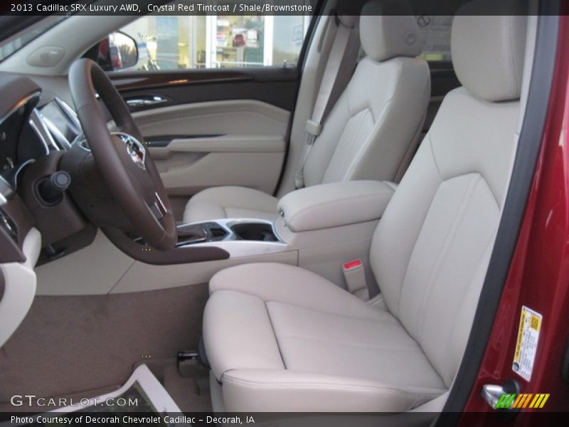 Front Seat of 2013 SRX Luxury AWD