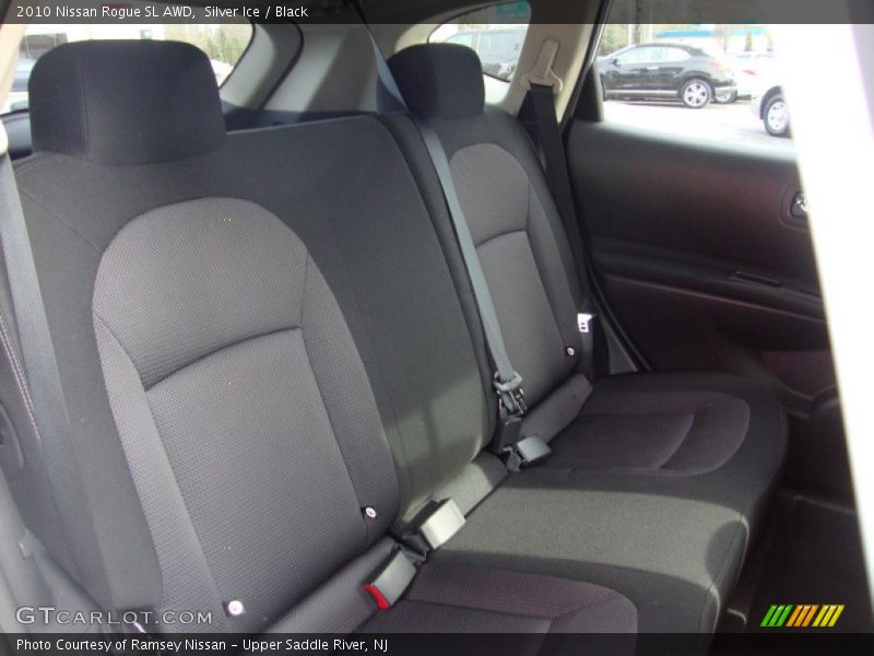 Silver Ice / Black 2010 Nissan Rogue SL AWD