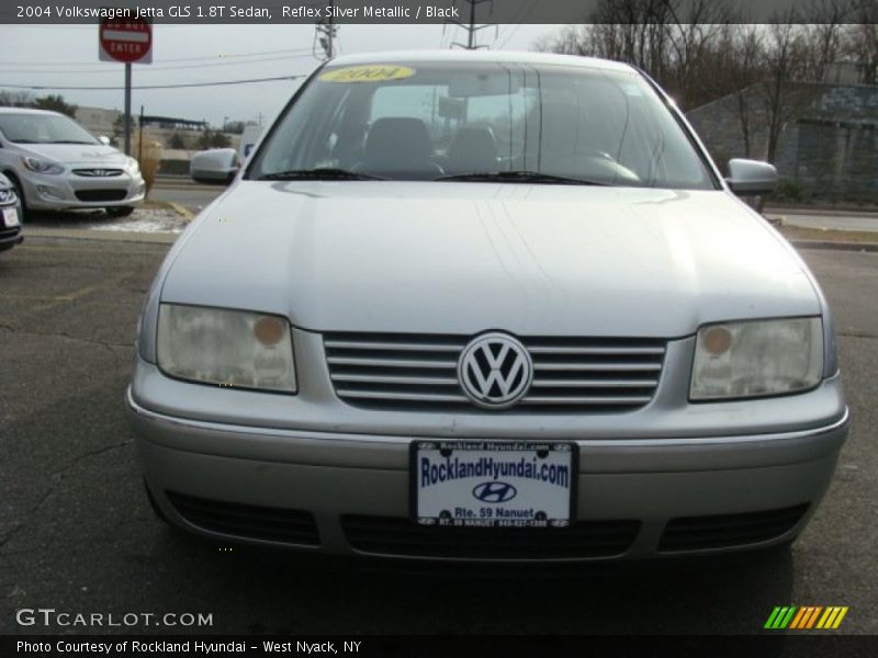 Reflex Silver Metallic / Black 2004 Volkswagen Jetta GLS 1.8T Sedan
