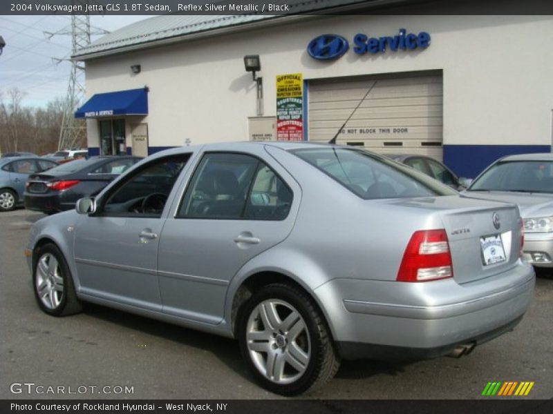 Reflex Silver Metallic / Black 2004 Volkswagen Jetta GLS 1.8T Sedan