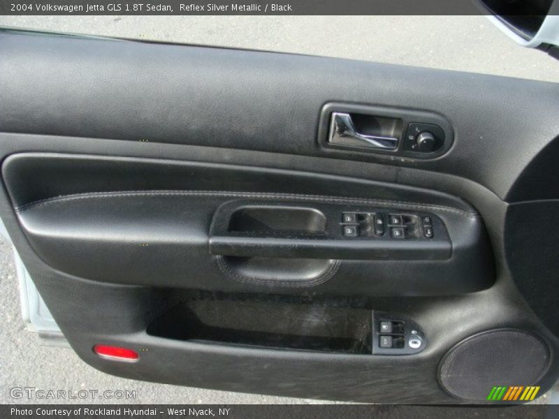 Reflex Silver Metallic / Black 2004 Volkswagen Jetta GLS 1.8T Sedan