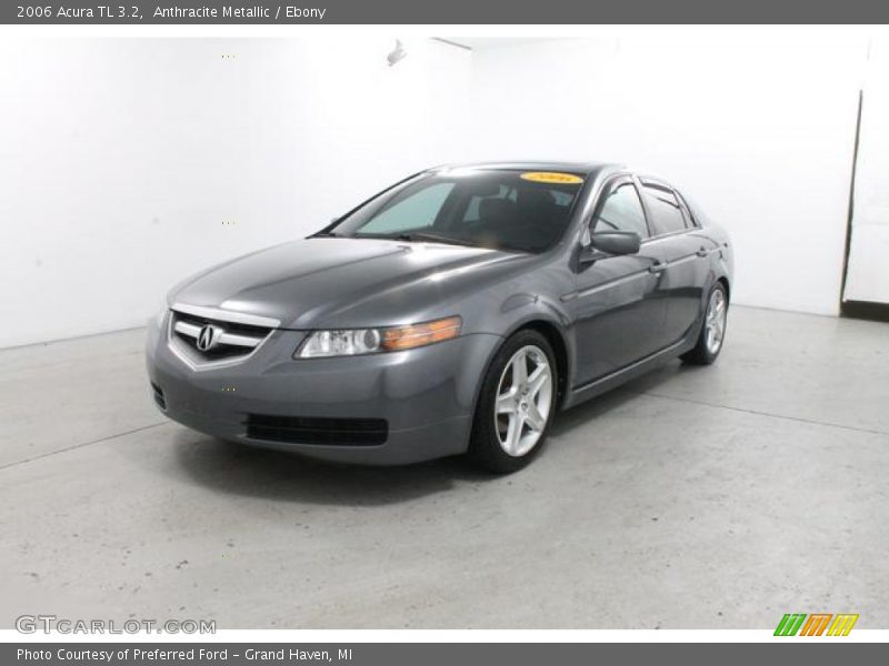 Anthracite Metallic / Ebony 2006 Acura TL 3.2