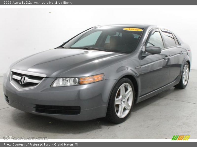 Anthracite Metallic / Ebony 2006 Acura TL 3.2