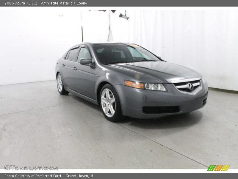Anthracite Metallic / Ebony 2006 Acura TL 3.2