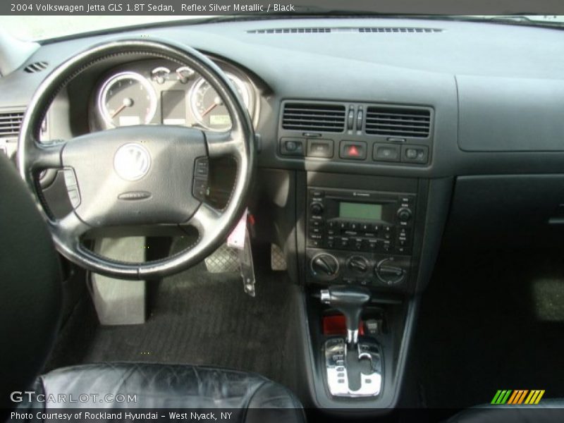 Reflex Silver Metallic / Black 2004 Volkswagen Jetta GLS 1.8T Sedan