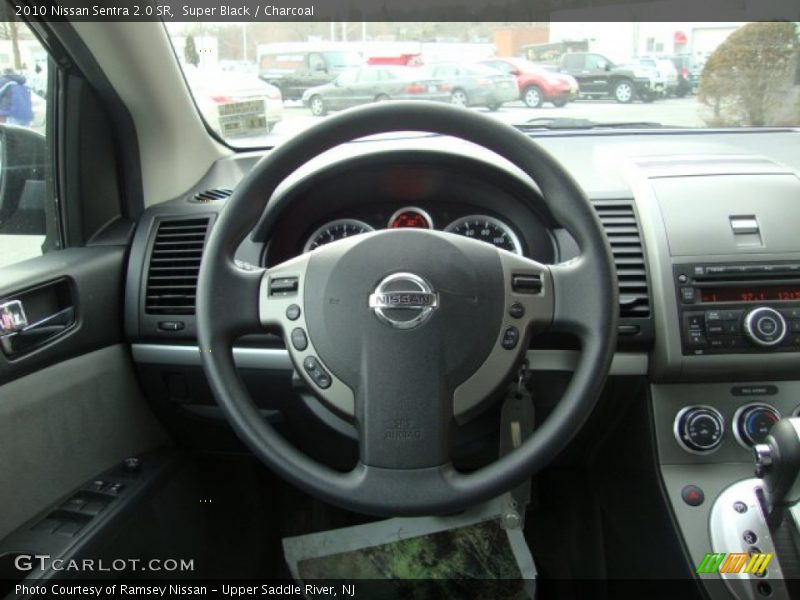 Super Black / Charcoal 2010 Nissan Sentra 2.0 SR