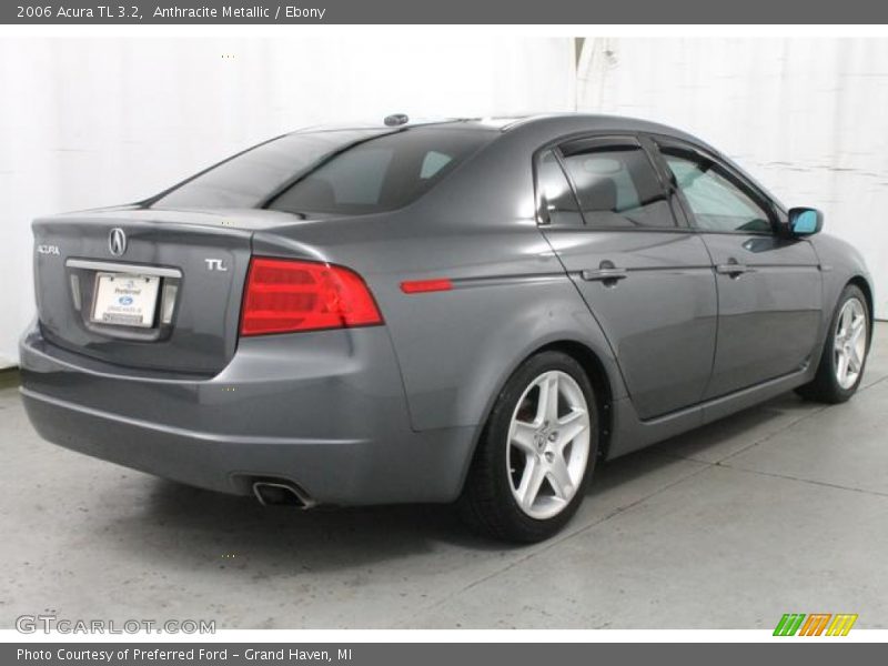 Anthracite Metallic / Ebony 2006 Acura TL 3.2