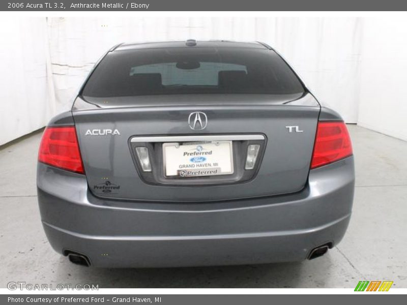 Anthracite Metallic / Ebony 2006 Acura TL 3.2