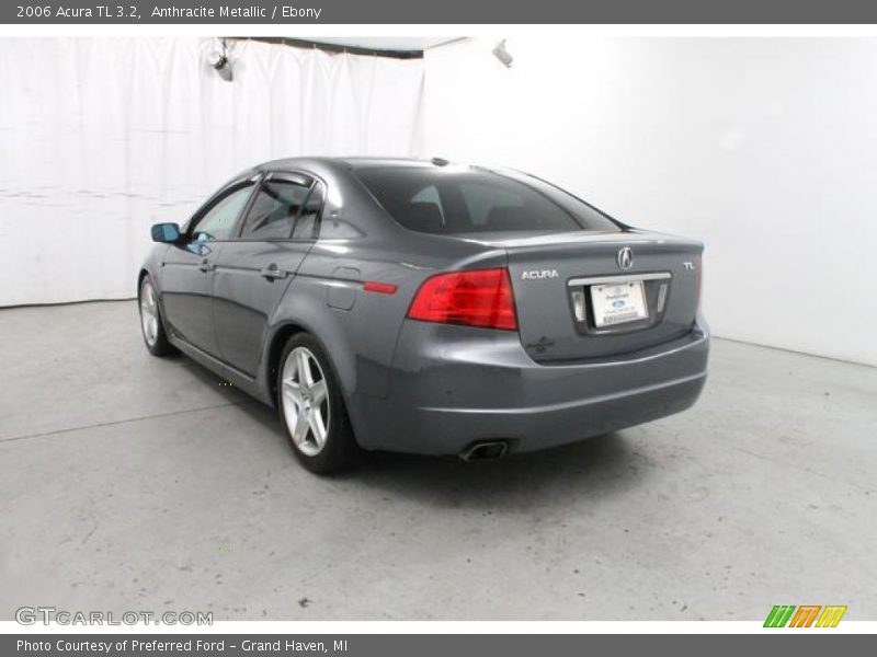 Anthracite Metallic / Ebony 2006 Acura TL 3.2