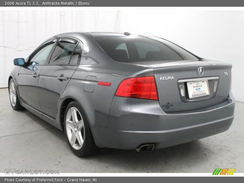 Anthracite Metallic / Ebony 2006 Acura TL 3.2