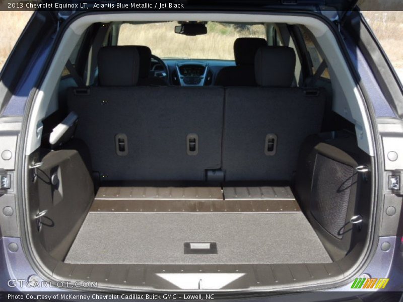 Atlantis Blue Metallic / Jet Black 2013 Chevrolet Equinox LT