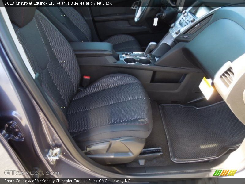 Atlantis Blue Metallic / Jet Black 2013 Chevrolet Equinox LT