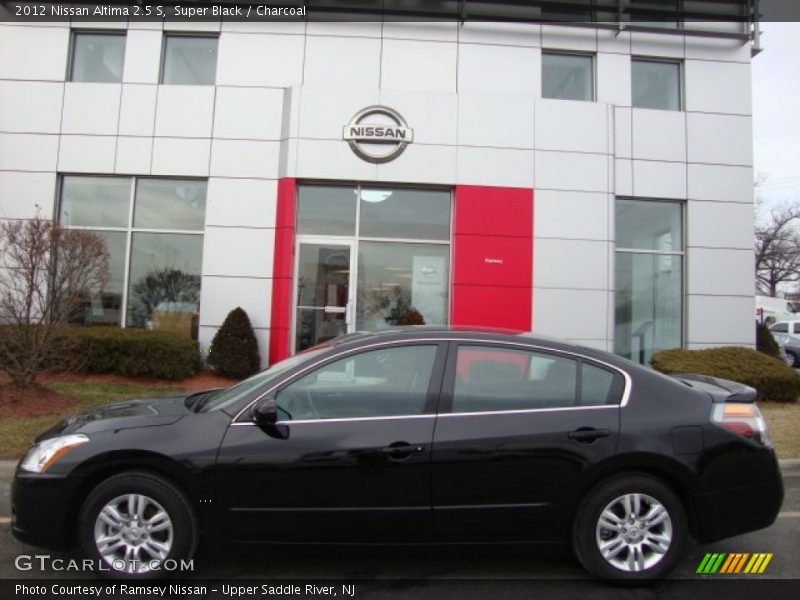 Super Black / Charcoal 2012 Nissan Altima 2.5 S
