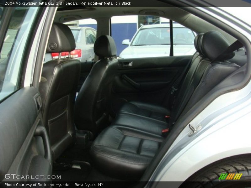 Reflex Silver Metallic / Black 2004 Volkswagen Jetta GLS 1.8T Sedan