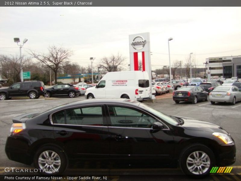 Super Black / Charcoal 2012 Nissan Altima 2.5 S