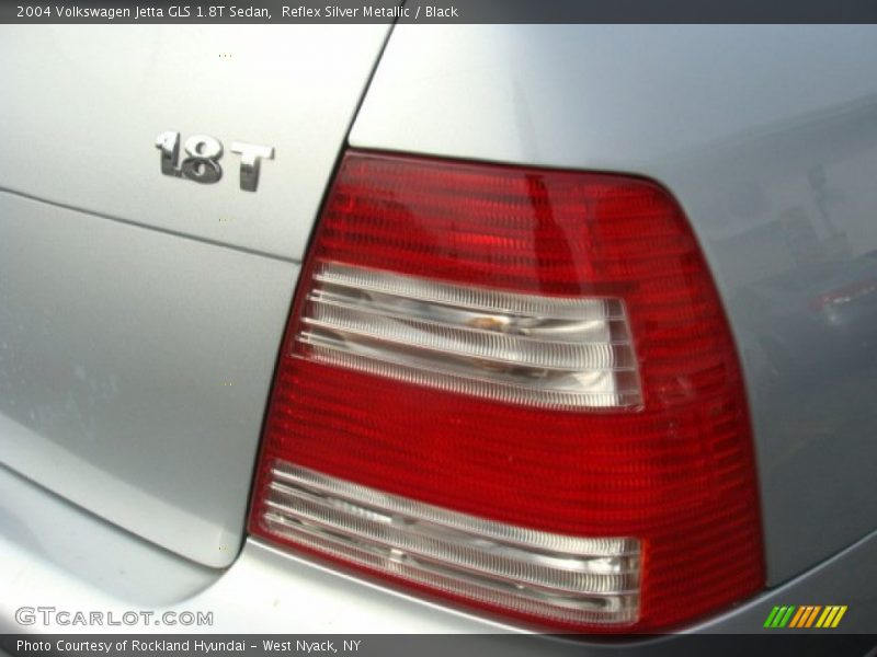 Reflex Silver Metallic / Black 2004 Volkswagen Jetta GLS 1.8T Sedan