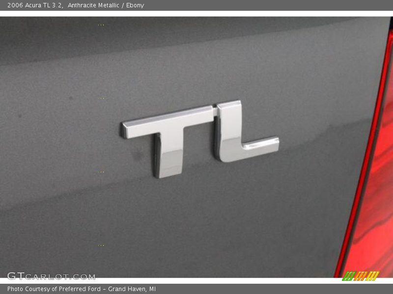 Anthracite Metallic / Ebony 2006 Acura TL 3.2