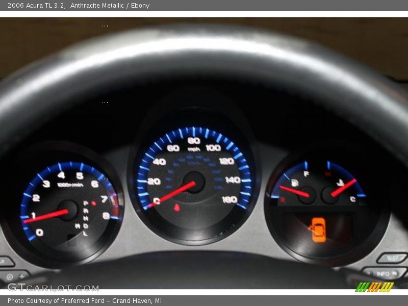 Anthracite Metallic / Ebony 2006 Acura TL 3.2