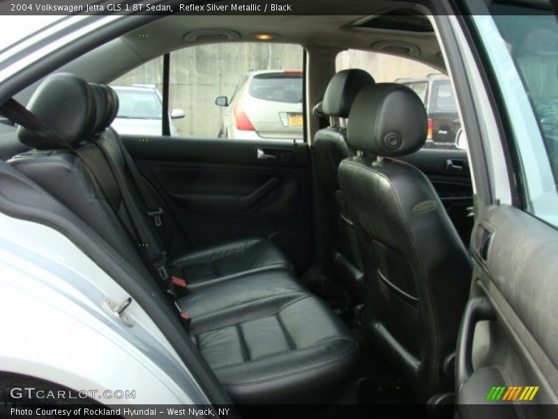 Reflex Silver Metallic / Black 2004 Volkswagen Jetta GLS 1.8T Sedan