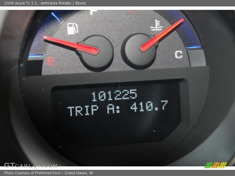 Anthracite Metallic / Ebony 2006 Acura TL 3.2
