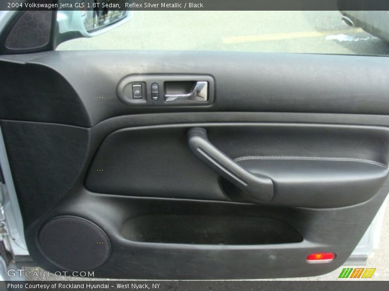 Reflex Silver Metallic / Black 2004 Volkswagen Jetta GLS 1.8T Sedan