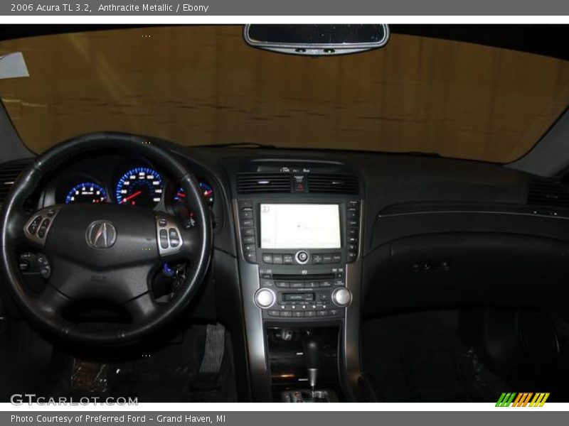 Anthracite Metallic / Ebony 2006 Acura TL 3.2