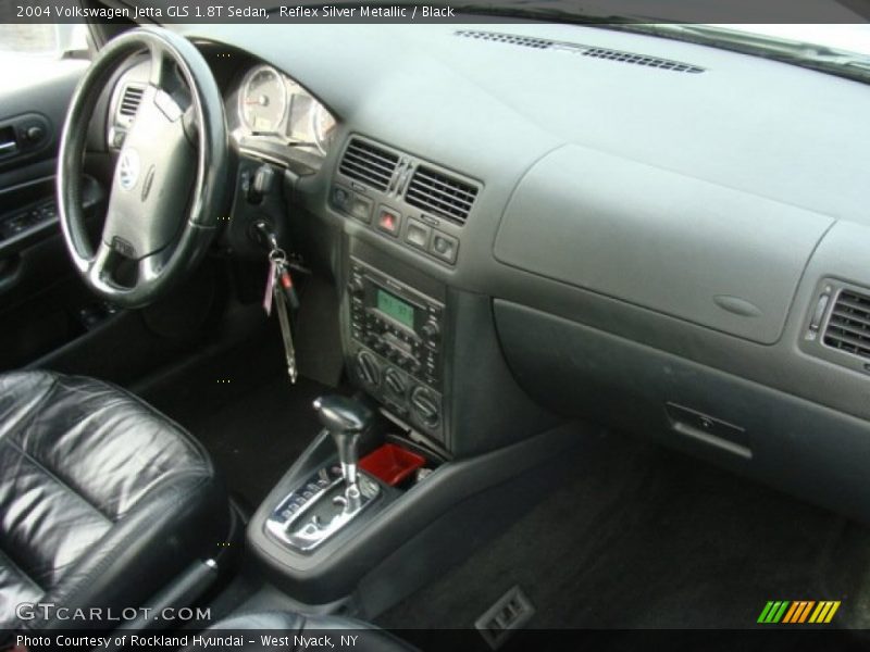 Reflex Silver Metallic / Black 2004 Volkswagen Jetta GLS 1.8T Sedan