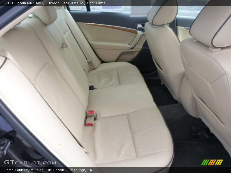 Tuxedo Black Metallic / Light Camel 2011 Lincoln MKZ AWD